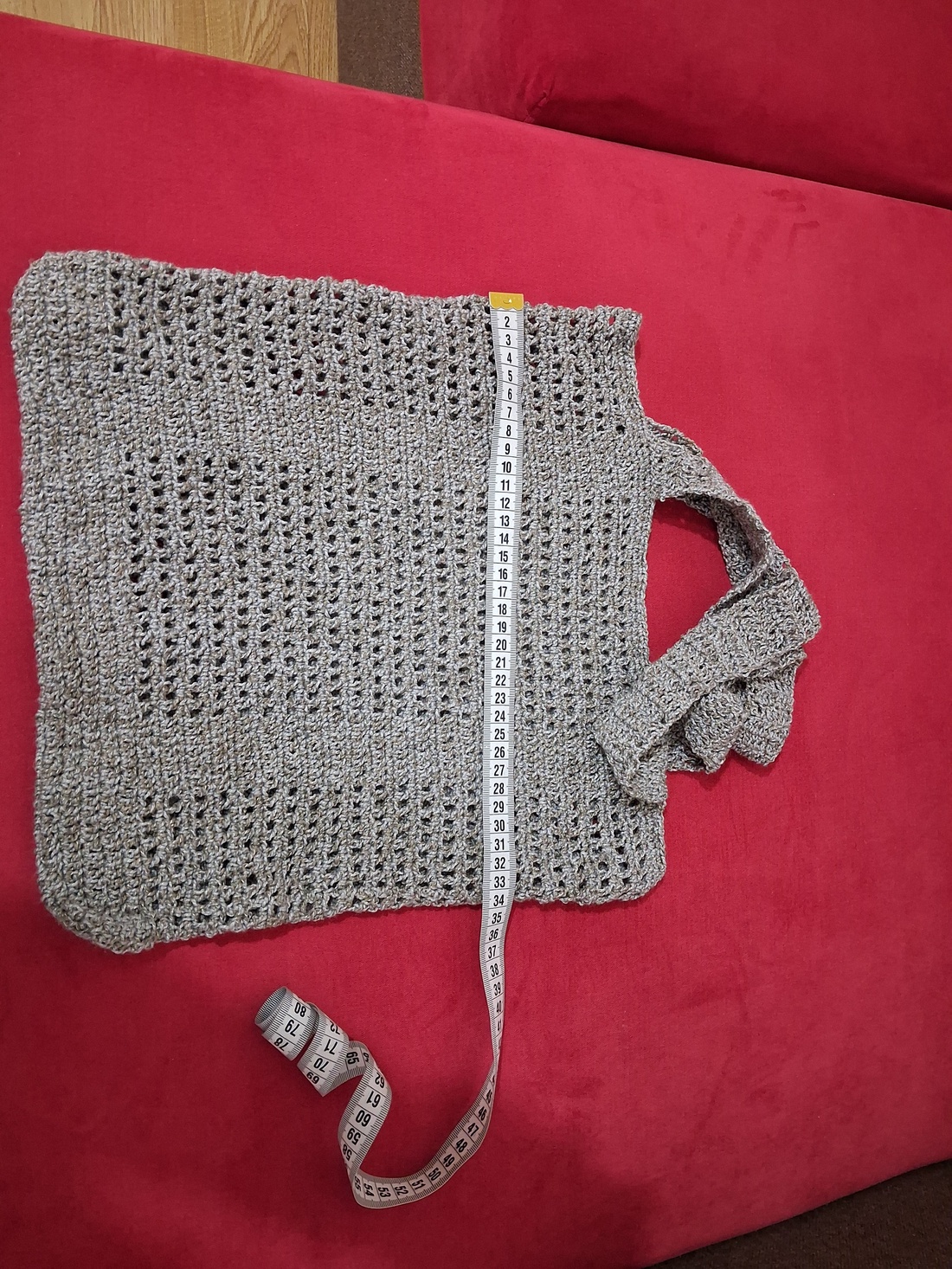 Sacoșă crosetata manual - genți și portofele - geantă pentru cumpărături - plasă de fructe și legume - Artynos.ro