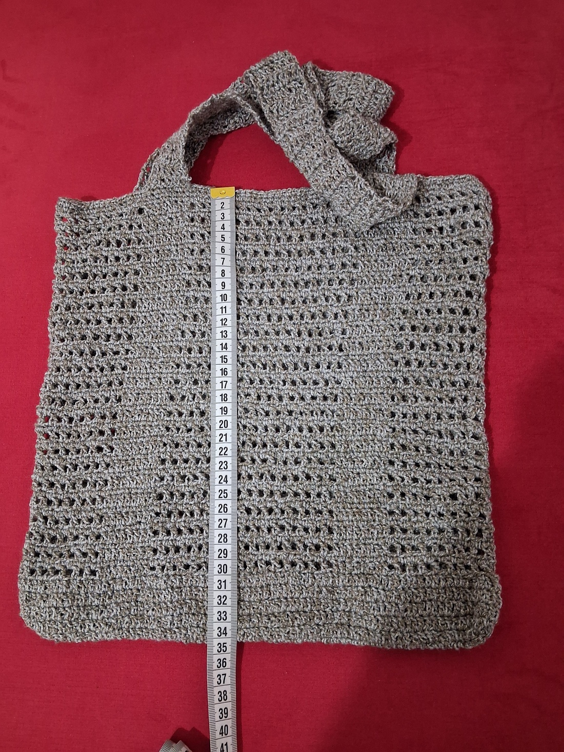 Sacoșă crosetata manual - genți și portofele - geantă pentru cumpărături - plasă de fructe și legume - Artynos.ro