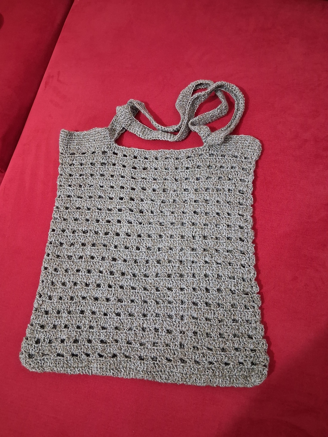 Sacoșă crosetata manual  - genți și portofele - geantă pentru cumpărături - plasă de fructe și legume - Artynos.ro