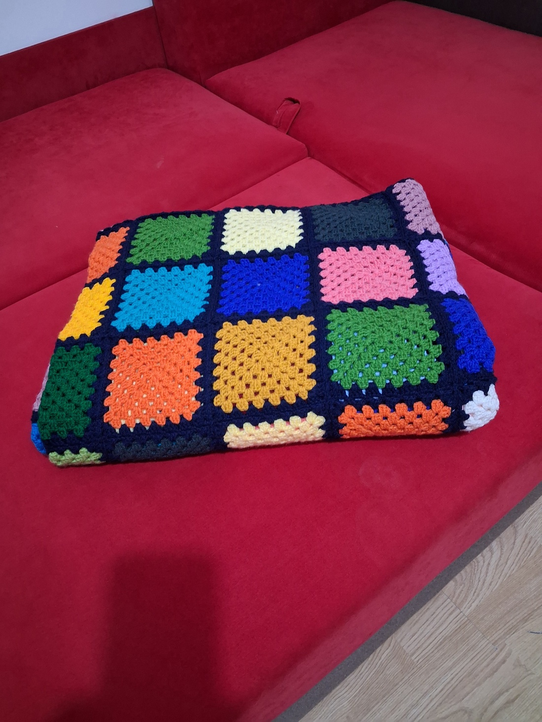 Pătură crosetata manual  - casă & stil de viață - textile de casă - pături - Artynos.ro