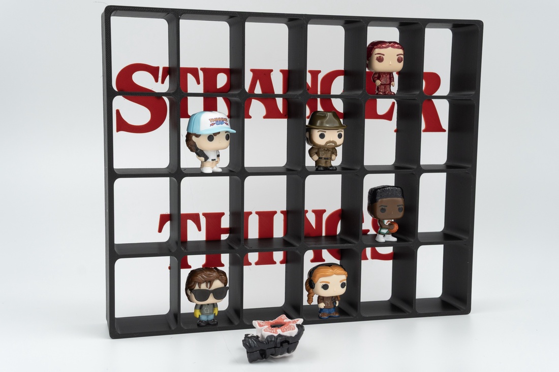 Suport pentru figurine Stranger Things Kinder Joy - casă & stil de viață - organizare & depozitare - ladă depozitare - Artynos.ro