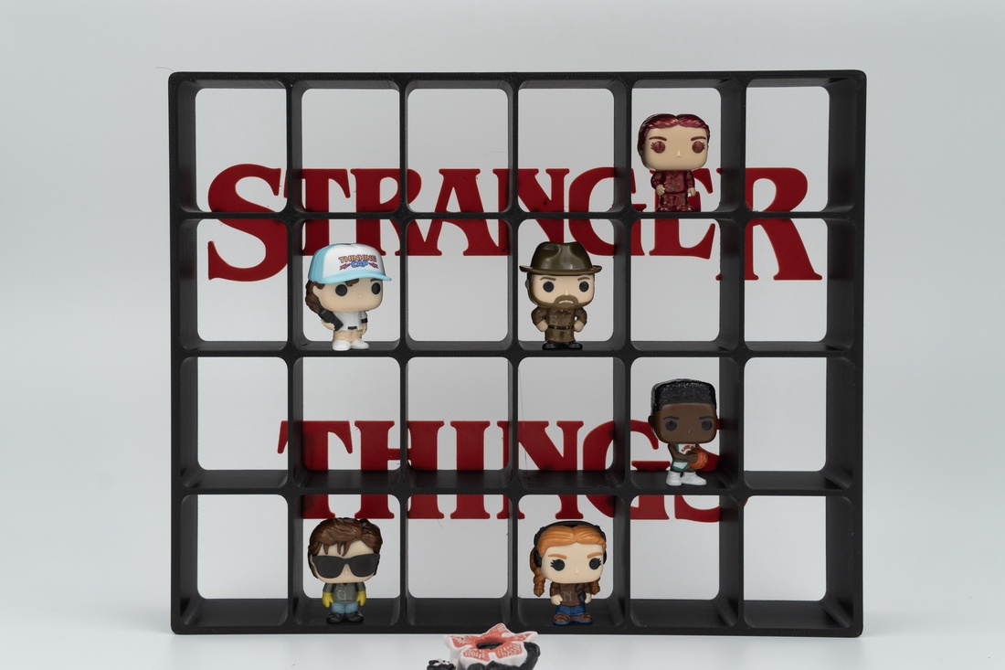 Suport pentru figurine Stranger Things Kinder Joy - casă & stil de viață - organizare & depozitare - ladă depozitare - Artynos.ro