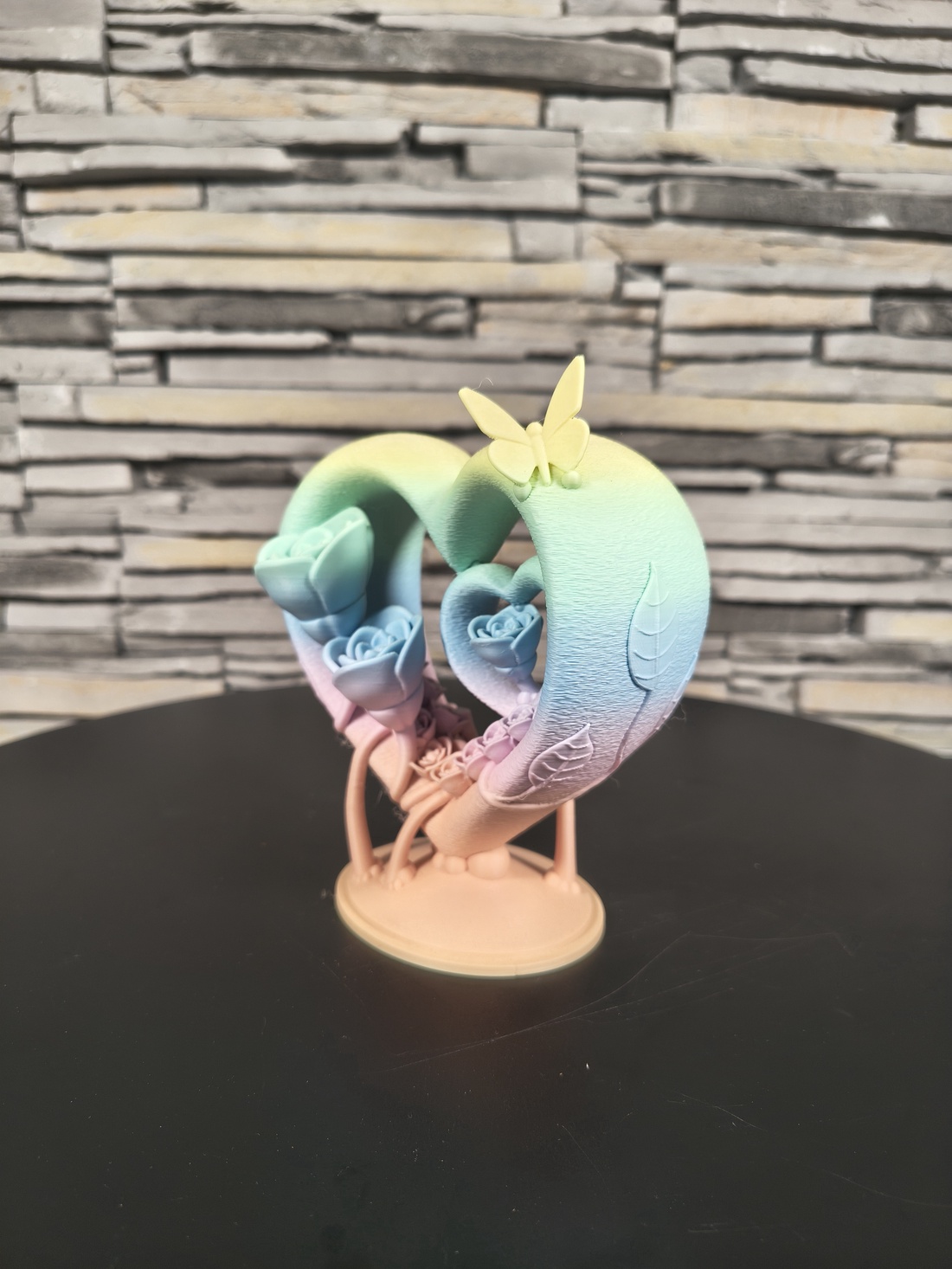 Decorațiune inimă cu flori - casă & stil de viață - decorațiuni de casă - decorațiuni de masă și rafturi - decorațiuni de masă - Artynos.ro