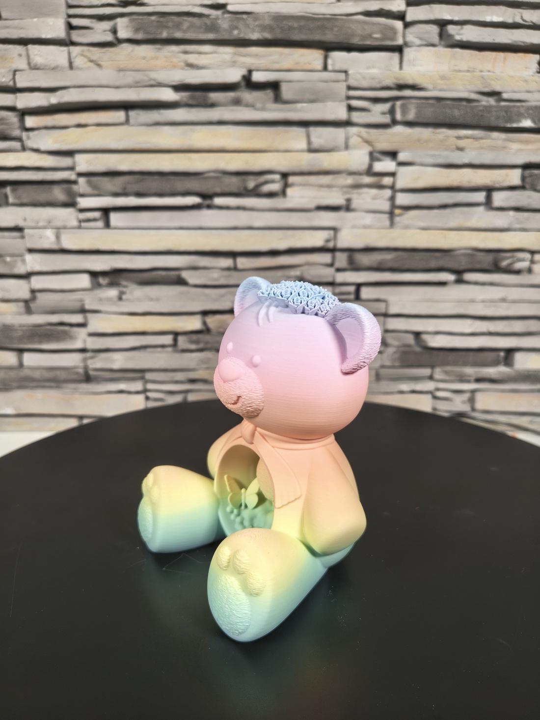 Ursuleț decorativ pastel - casă & stil de viață - decorațiuni de casă - decorațiuni de masă și rafturi - decorațiuni de masă - Artynos.ro