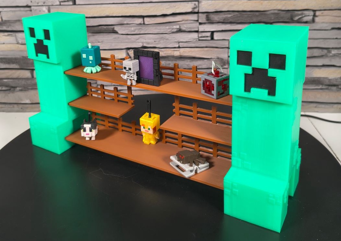 � Display pentru figurine Minecraft Kinder Joy � - casă & stil de viață - organizare & depozitare - organizator birou - Artynos.ro