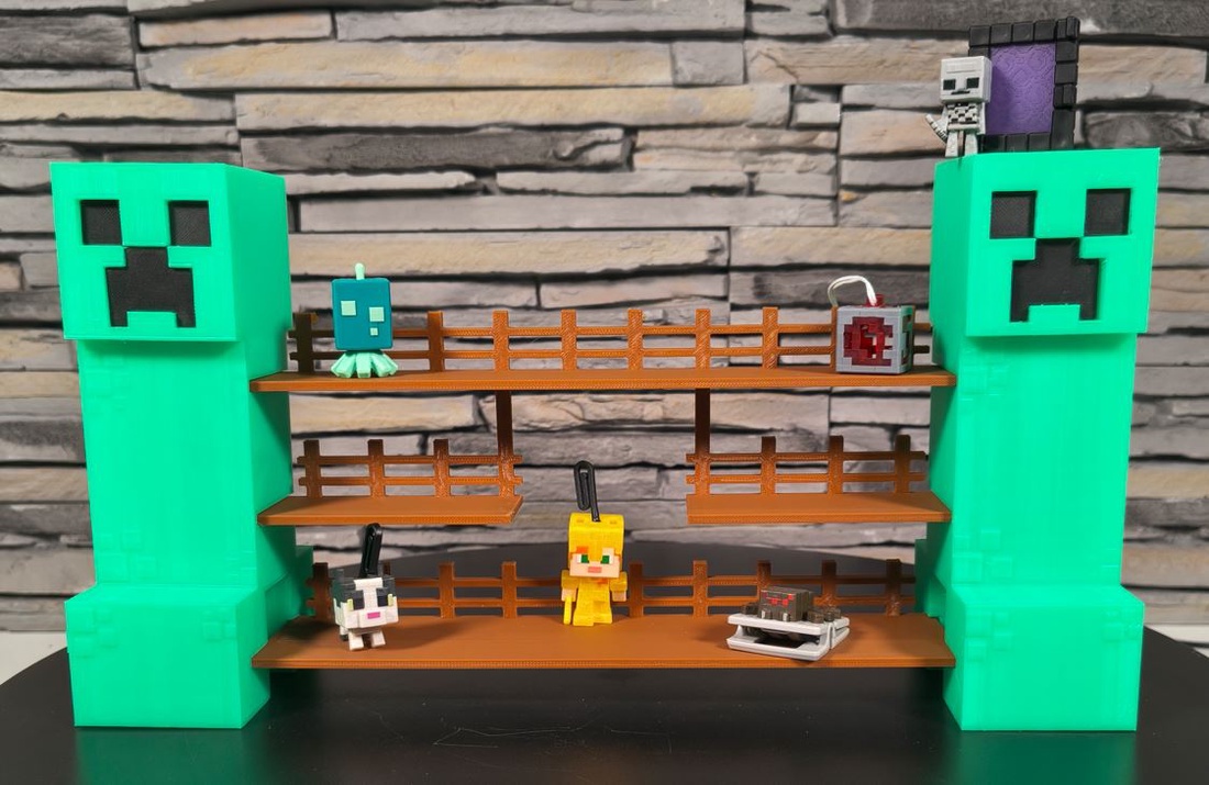 � Display pentru figurine Minecraft Kinder Joy � - casă & stil de viață - organizare & depozitare - organizator birou - Artynos.ro