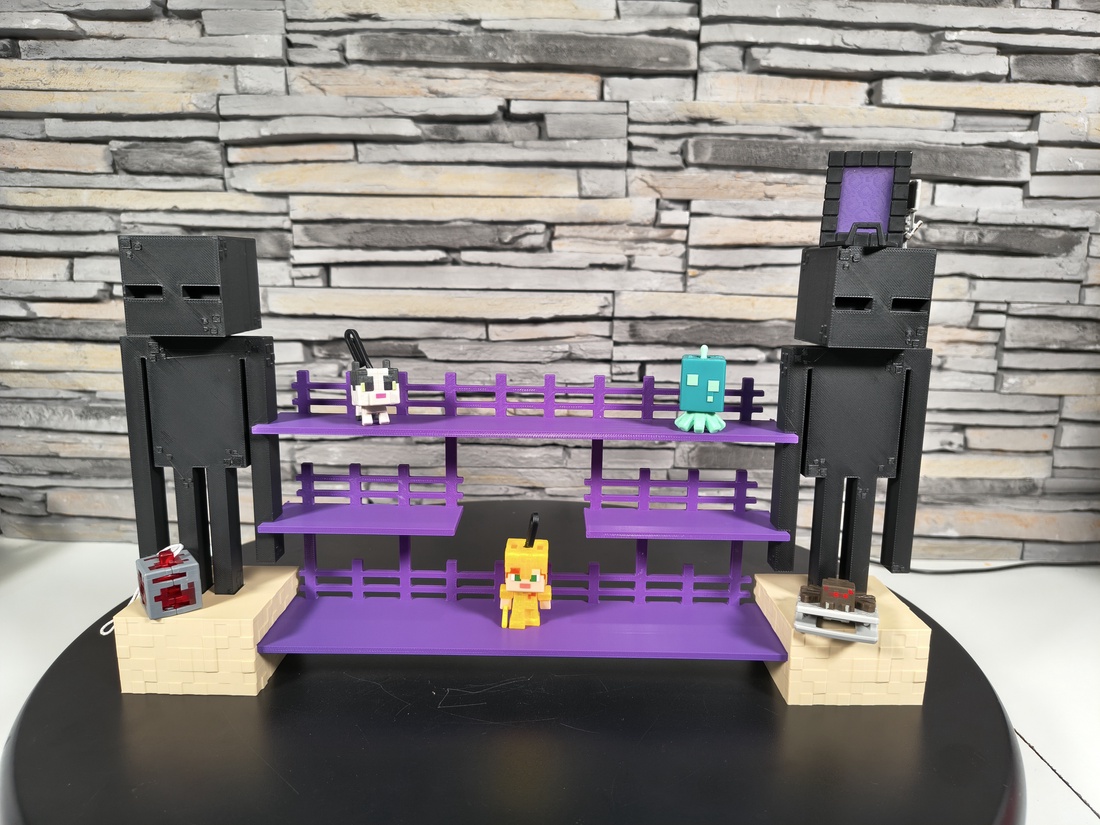 �� Display pentru figurine Minecraft Kinder Joy � suport colecție - casă & stil de viață - organizare & depozitare - organizator birou - Artynos.ro