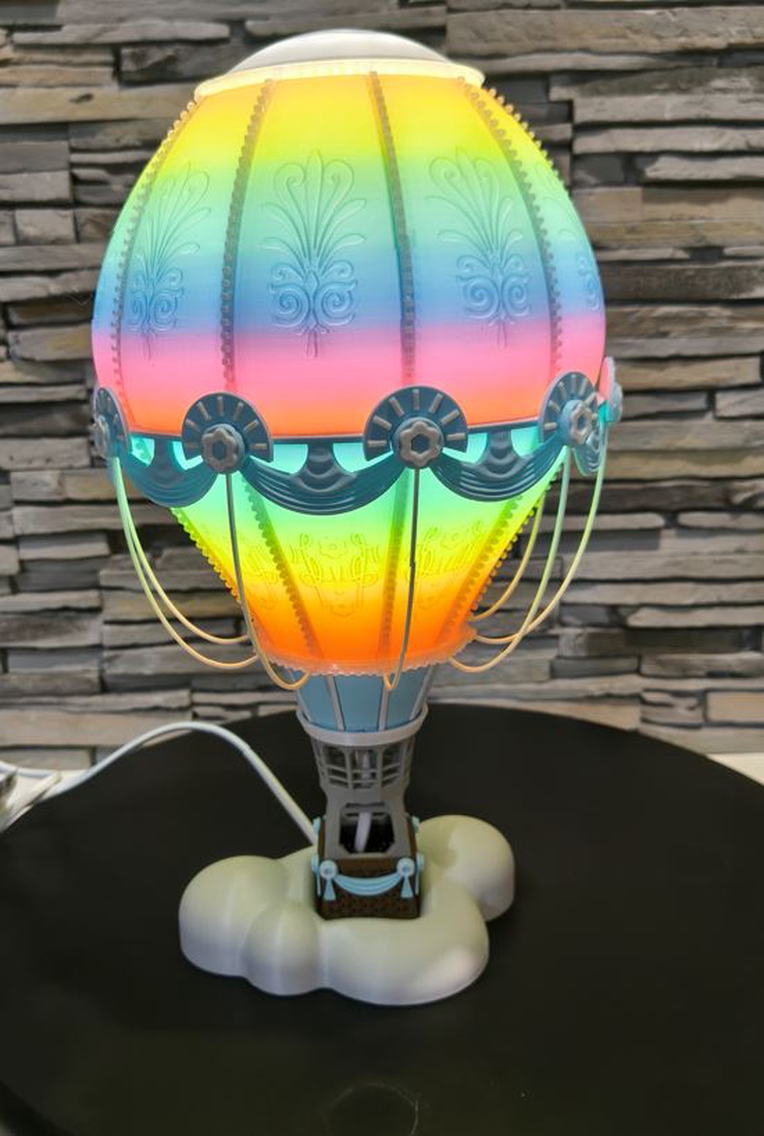�� Lampă decorativă balon aer cald � lumină ambient multicoloră � cadou special �� - casă & stil de viață - lămpi și corpuri de iluminat - lampă de ambianță - Artynos.ro