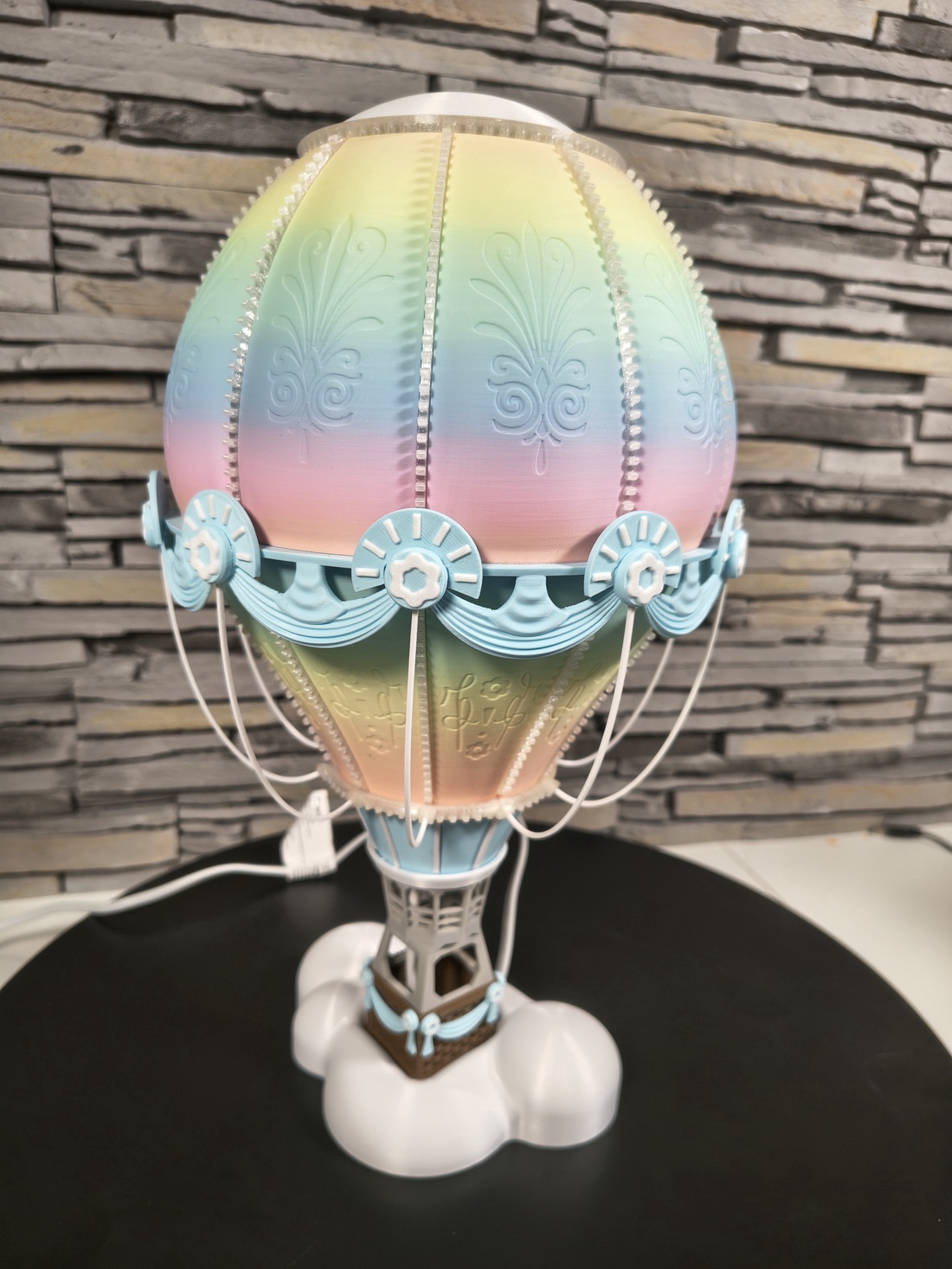 �� Lampă decorativă balon aer cald � lumină ambient multicoloră � cadou special �� - casă & stil de viață - lămpi și corpuri de iluminat - lampă de ambianță - Artynos.ro