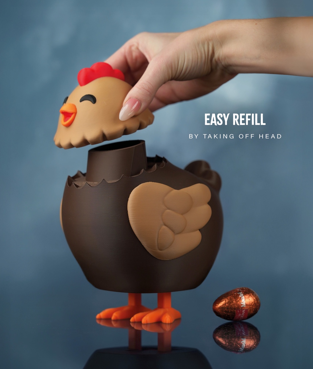 �� Henriegga � găina care face ouă � � decor amuzant de Paste si nu numai �� - decor de sărbători - decorațiuni de paște - decor masă de paște - Artynos.ro