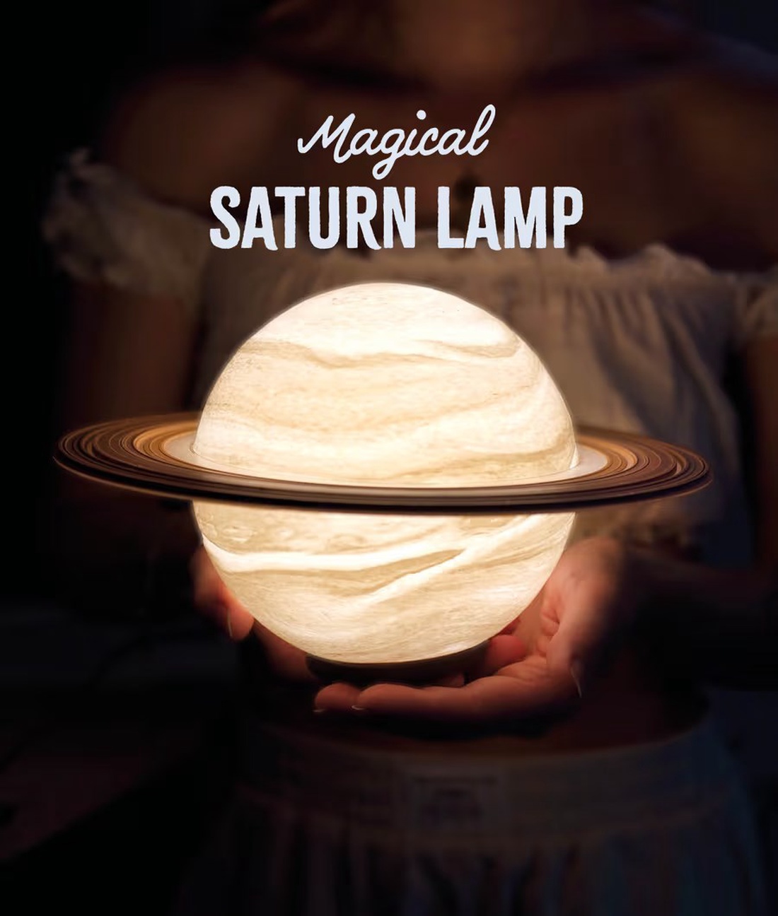 �� Lampă decorativă Saturn � lumină ambientală � decor cosmic  �� - casă & stil de viață - lămpi și corpuri de iluminat - lampă de ambianță - Artynos.ro