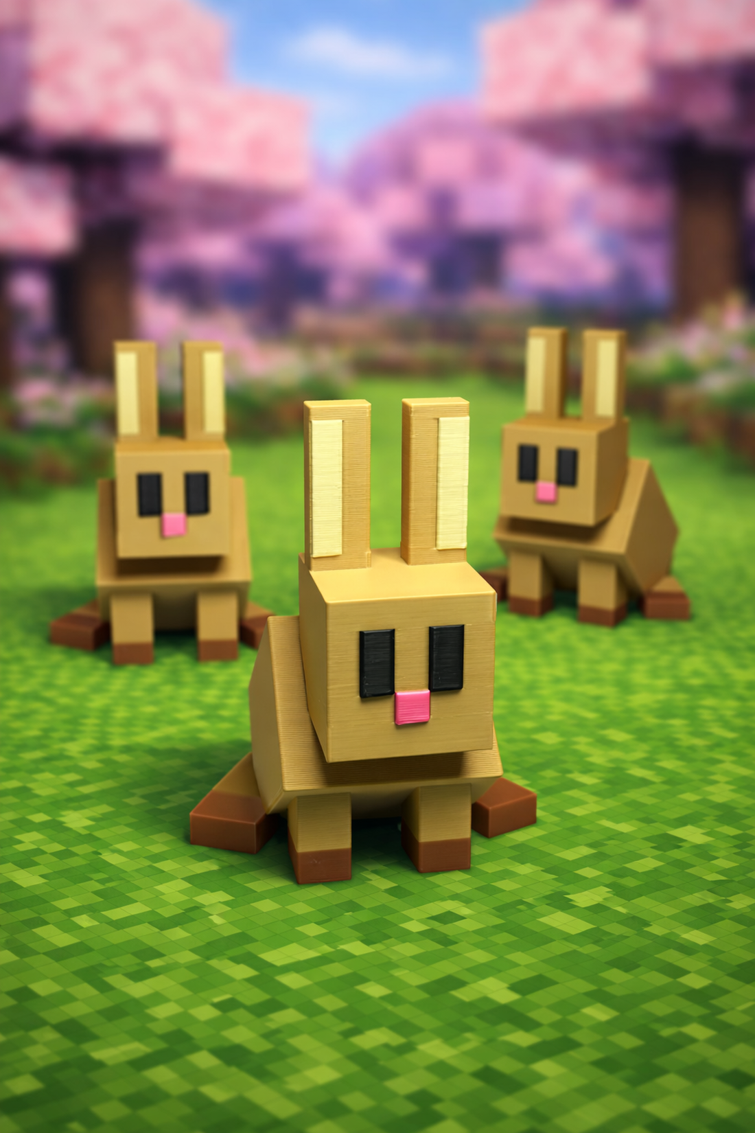 ��� Figurină iepuraș Minecraft decorativ  ��� -  - Artynos.ro