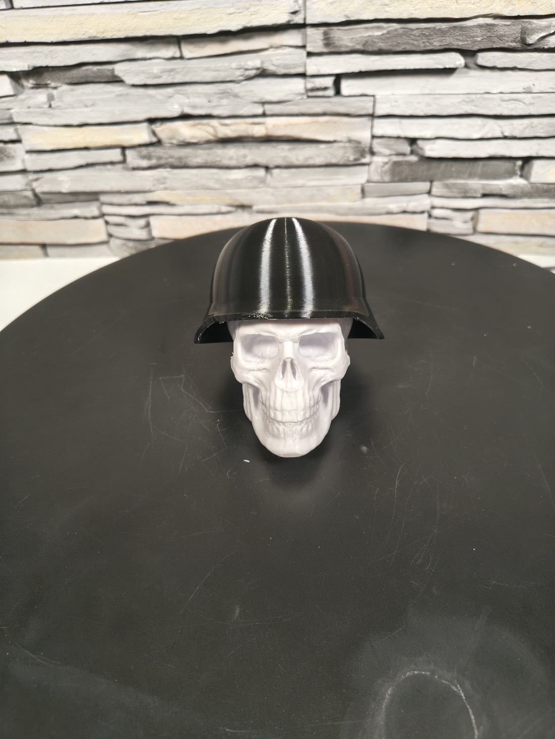 � Decor cârlig remorcare � craniu cu cască � accesoriu auto  � - casă & stil de viață - mașină - sticker de mașină - Artynos.ro