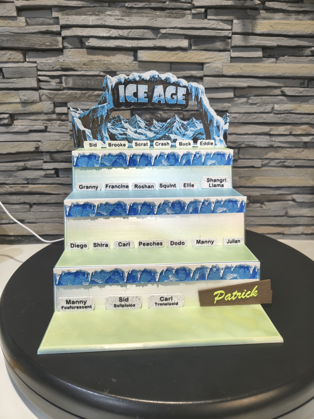  Suport / display Ice Age pentru figurine Kaufland � personalizabil - casă & stil de viață - organizare & depozitare - organizator birou - Artynos.ro
