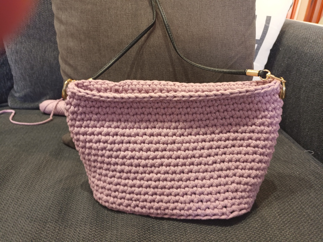 Geanta de umar crosetata - genți și portofele - genți de mână și umăr - geantă crossbody - Artynos.ro