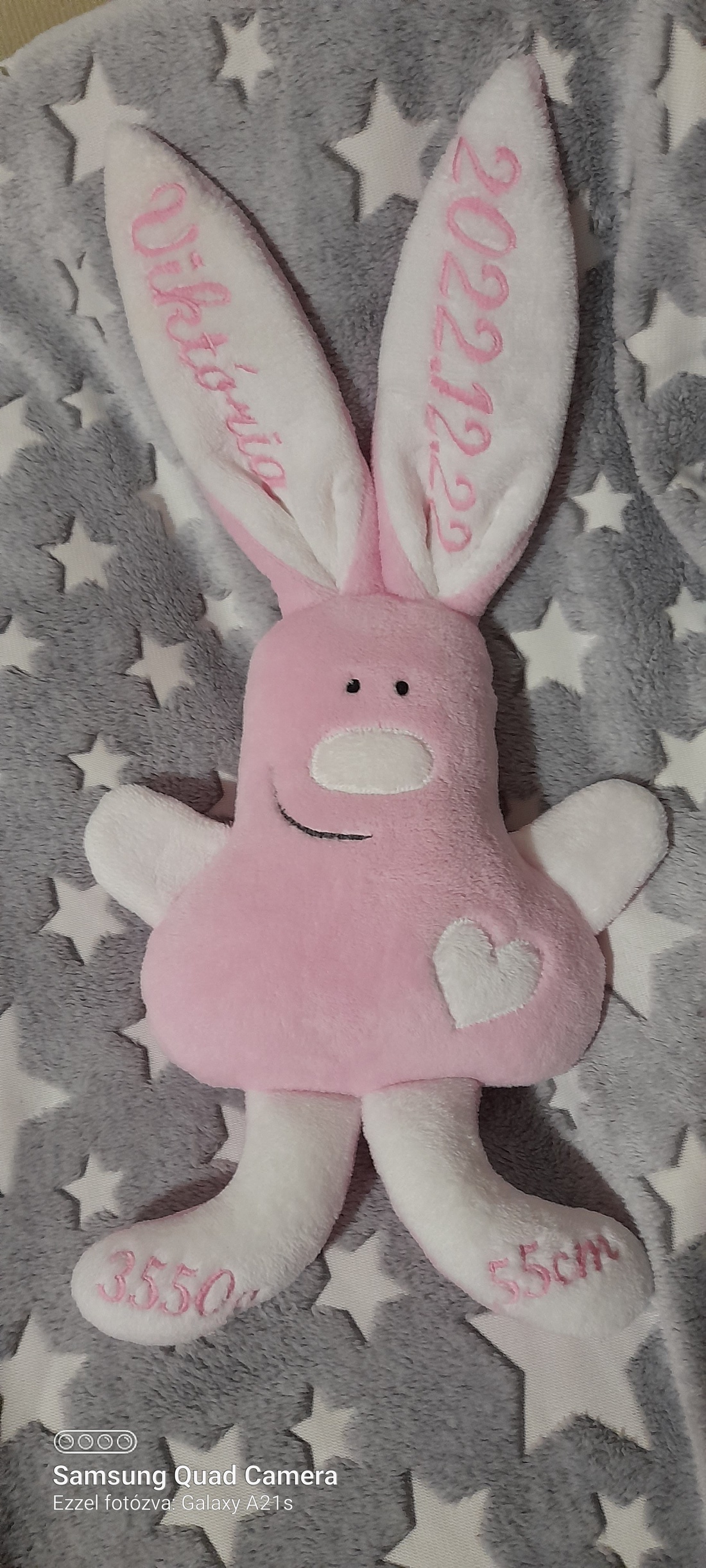 Nyuszik névvel - jucării și echipamente pentru copii - cadouri baby shower - Artynos.ro
