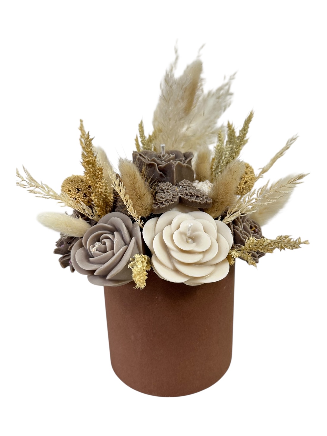 Aranjament cu ceară de soia parfumat  - casă & stil de viață - lumânări, parfumuri, arome - ceară parfumată - Artynos.ro