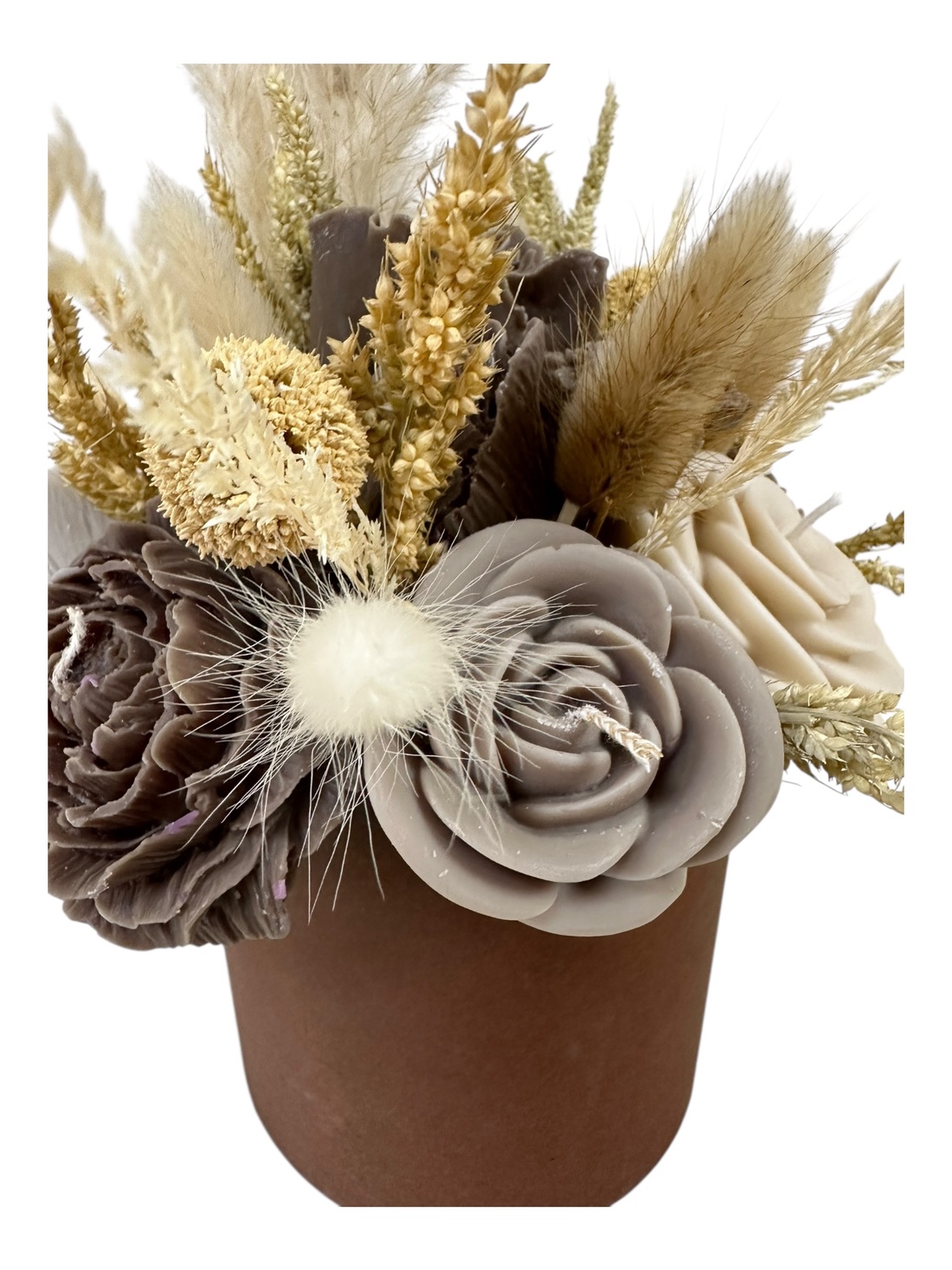 Aranjament cu ceară de soia parfumat  - casă & stil de viață - lumânări, parfumuri, arome - ceară parfumată - Artynos.ro