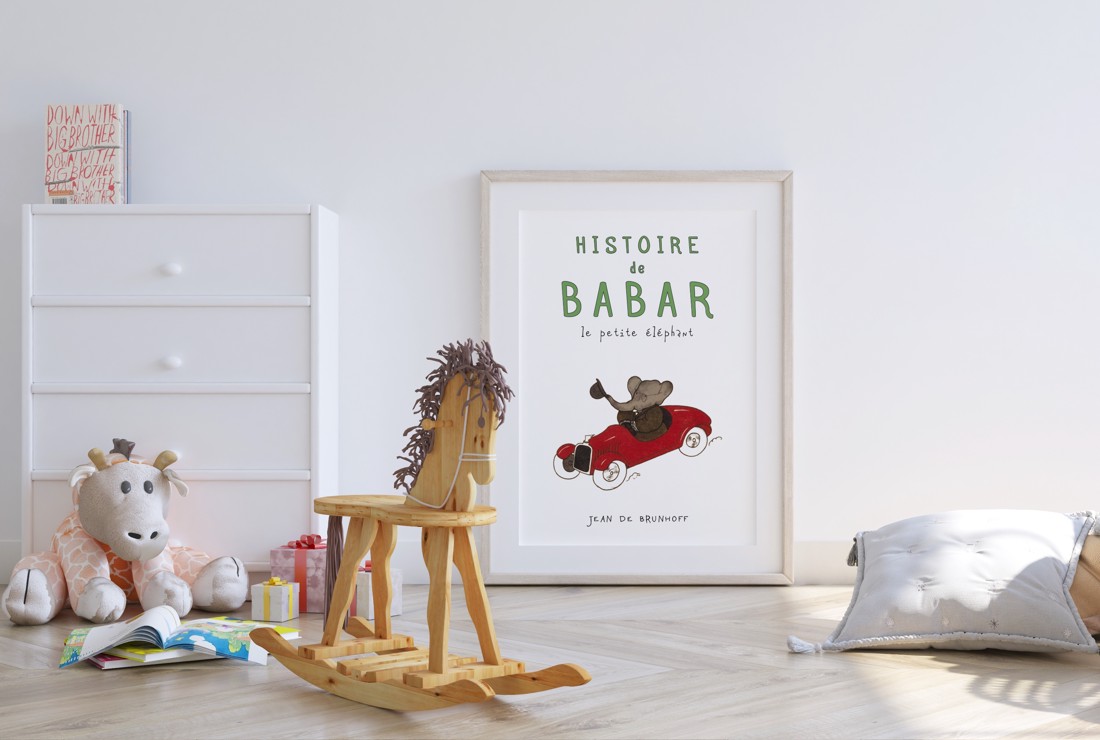 Babar elefant poster, camera copiilor arta de perete, poster - - Artynos.ro Babar elefant poster, camera copiilor arta de perete, poster - - Artynos.ro