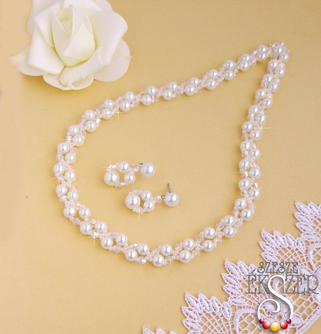 Perlă de cristal - accesorii nuntă - bijuterii mireasă - set bijuterii de mireasă - Artynos.ro Perlă de cristal - accesorii nuntă - bijuterii mireasă - set bijuterii de mireasă - Artynos.ro
