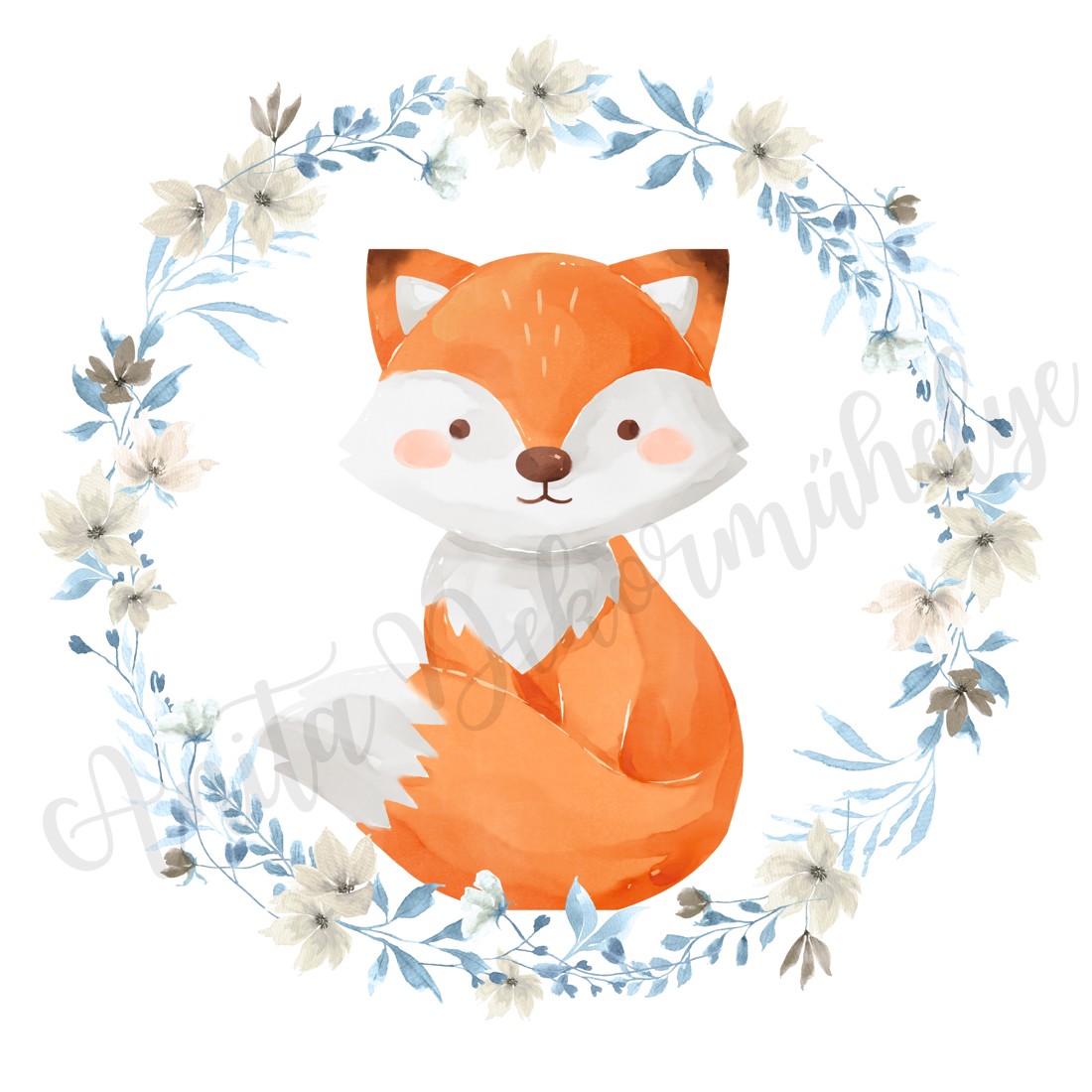 Decal de perete Boyname cu animale de pădure set de 3 - - Artynos.ro Decal de perete Boyname cu animale de pădure set de 3 - - Artynos.ro