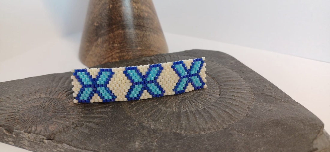 Agrafa margele fluturi - îmbrăcăminte și modă - accesorii păr - bandă de păr și agrafe păr - Artynos.ro