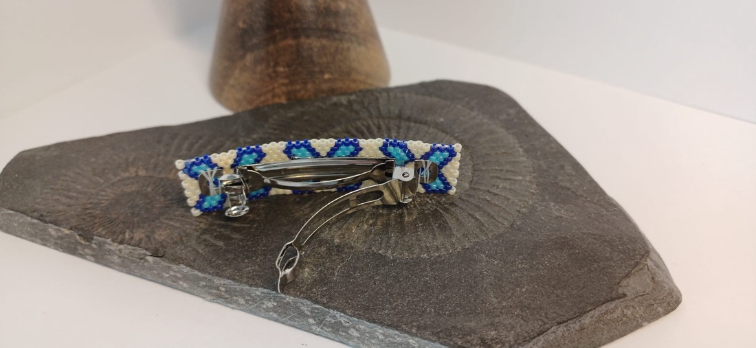 Agrafa margele fluturi - îmbrăcăminte și modă - accesorii păr - bandă de păr și agrafe păr - Artynos.ro