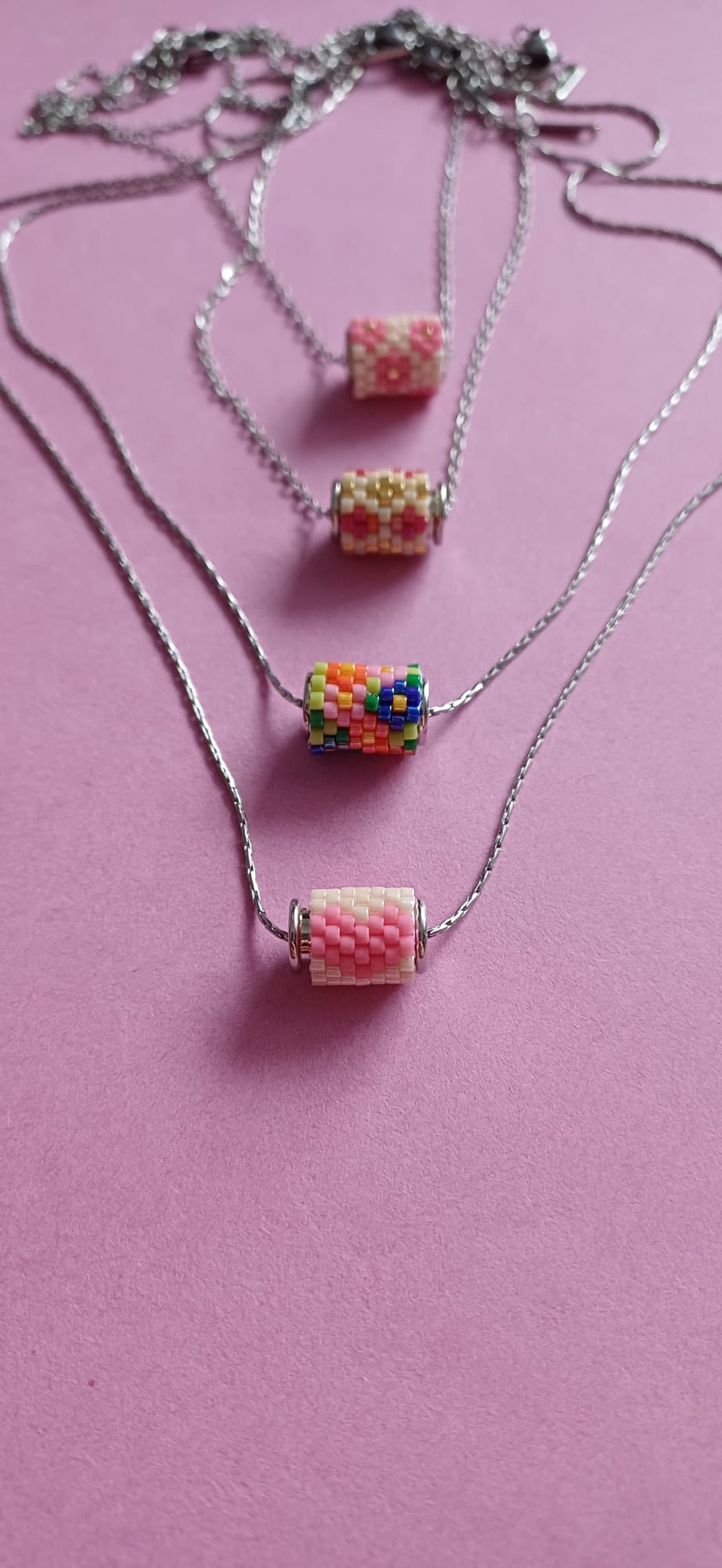 Colier floricele  - bijuterii - coliere - coliere cu pandative - Artynos.ro