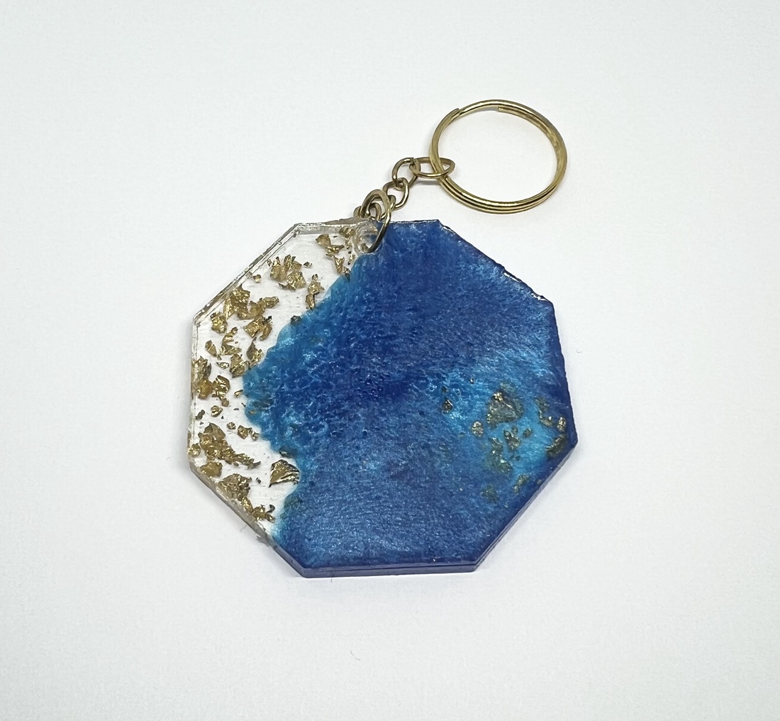 Ocean de Safir - genți și portofele - accesorii genți - breloc - Artynos.ro