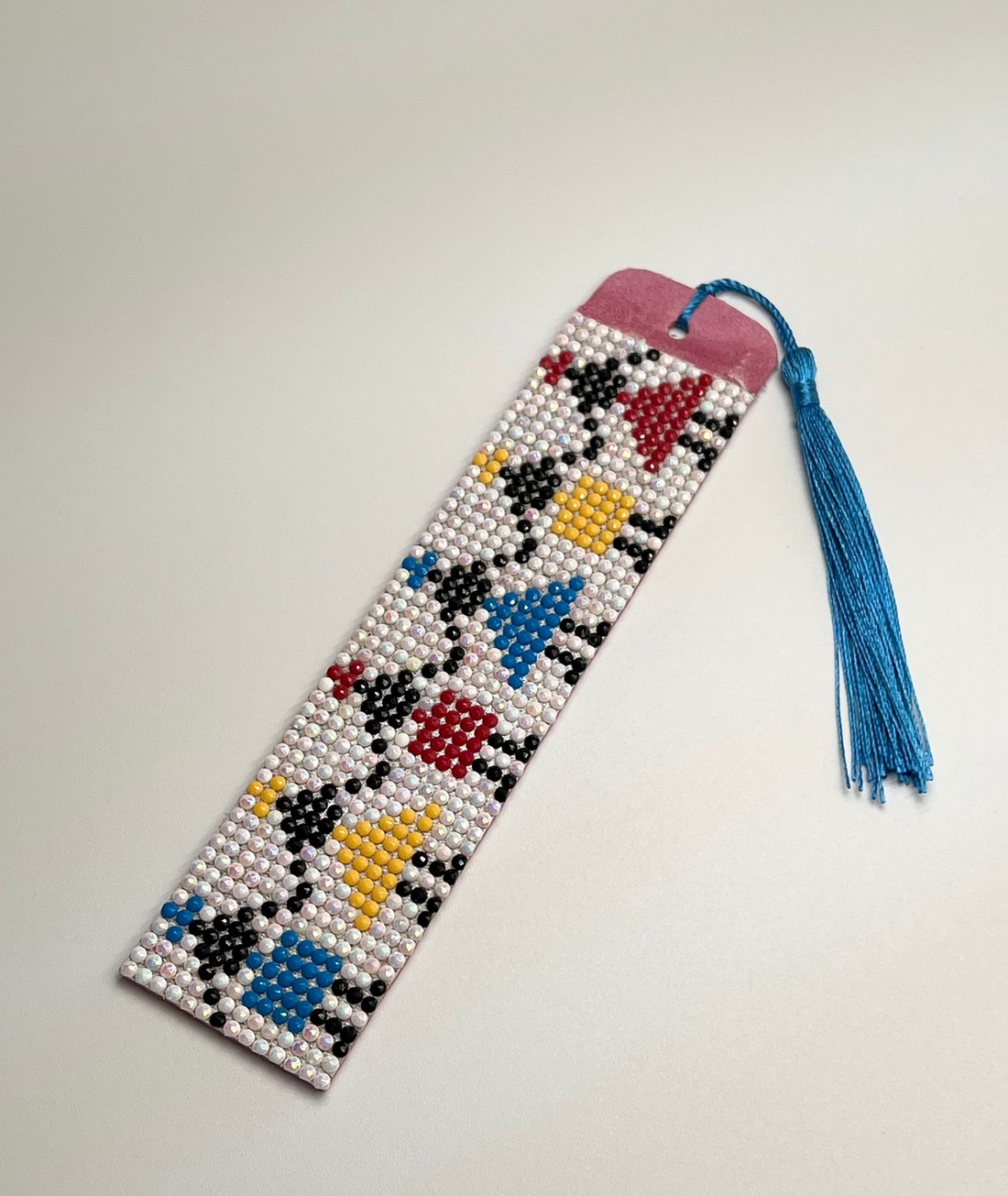 Semn de carte Geometrie jucausa - cărți și creații cu tematică muzicală, cadouri - semn de carte - Artynos.ro