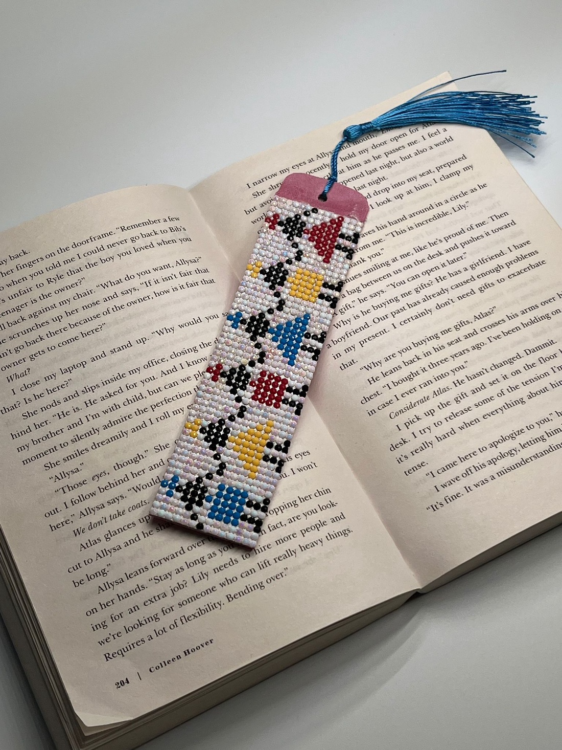 Semn de carte Geometrie jucausa - cărți și creații cu tematică muzicală, cadouri - semn de carte - Artynos.ro