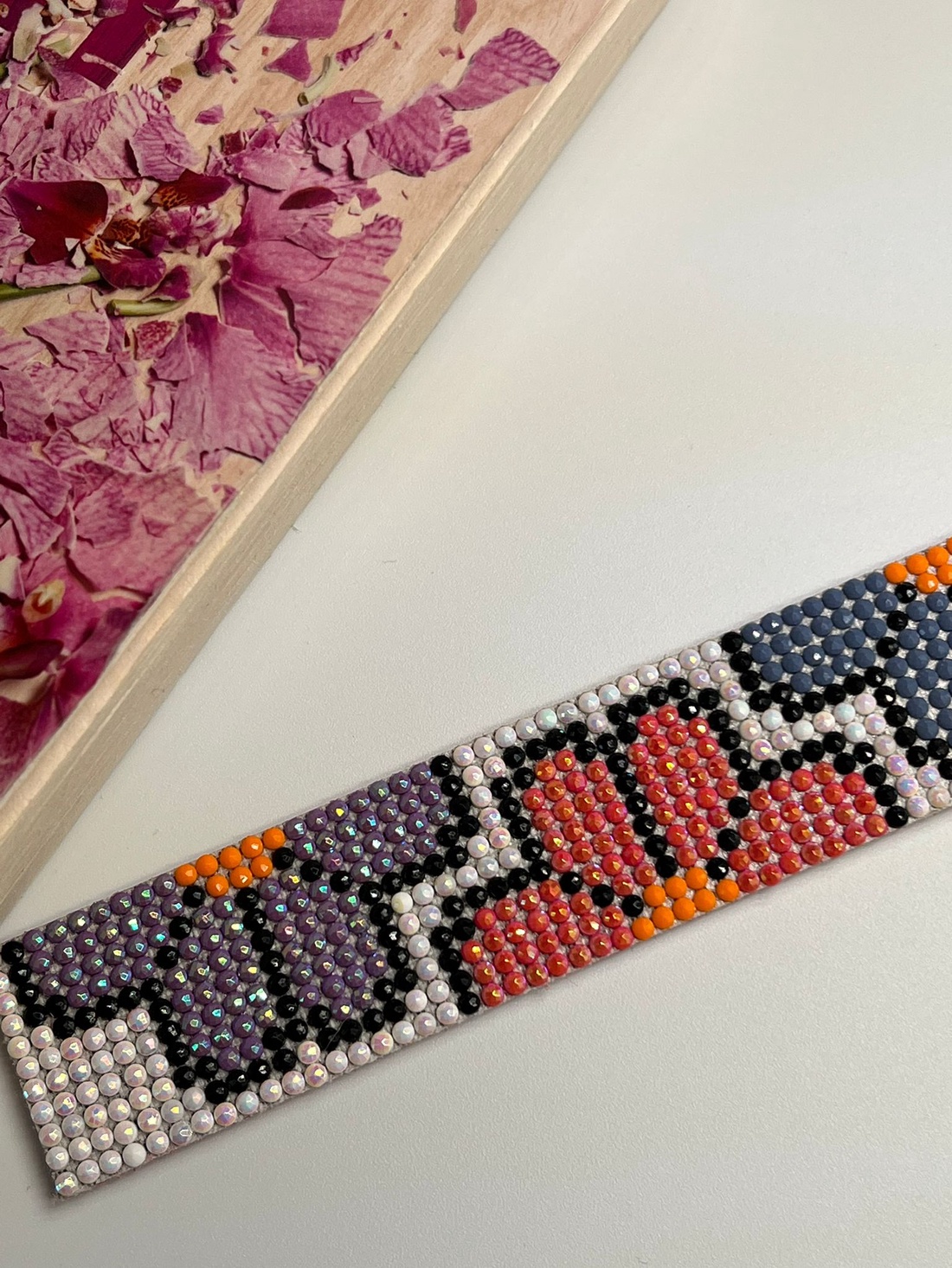 Semn de carte Flori de poveste - cărți și creații cu tematică muzicală, cadouri - semn de carte - Artynos.ro