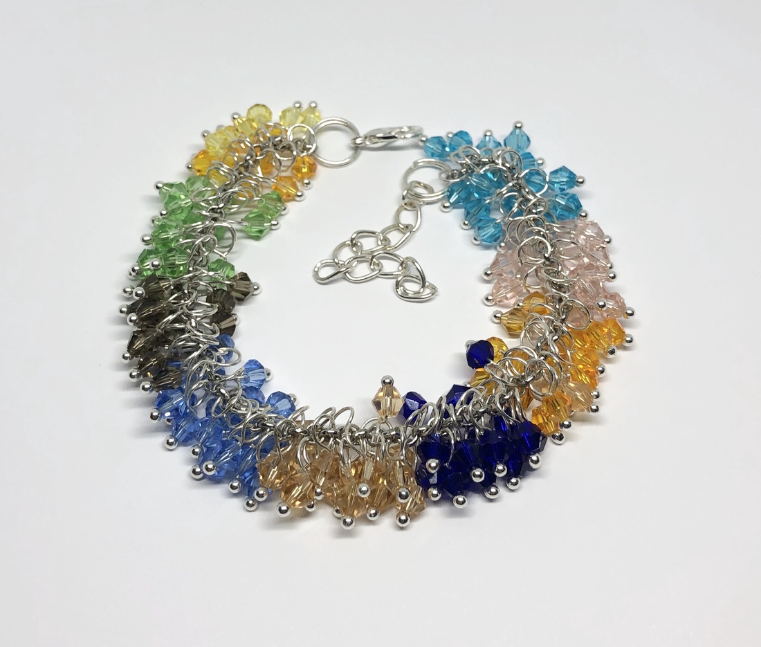 Rainbow Harmony - bijuterii - brățări - brățări din mărgele - Artynos.ro