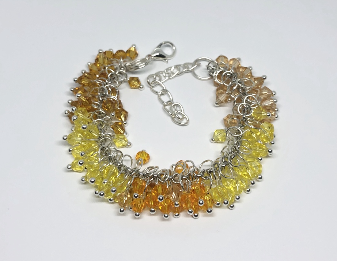 Aurora de Chihlimbar - bijuterii - brățări - brățări din mărgele - Artynos.ro