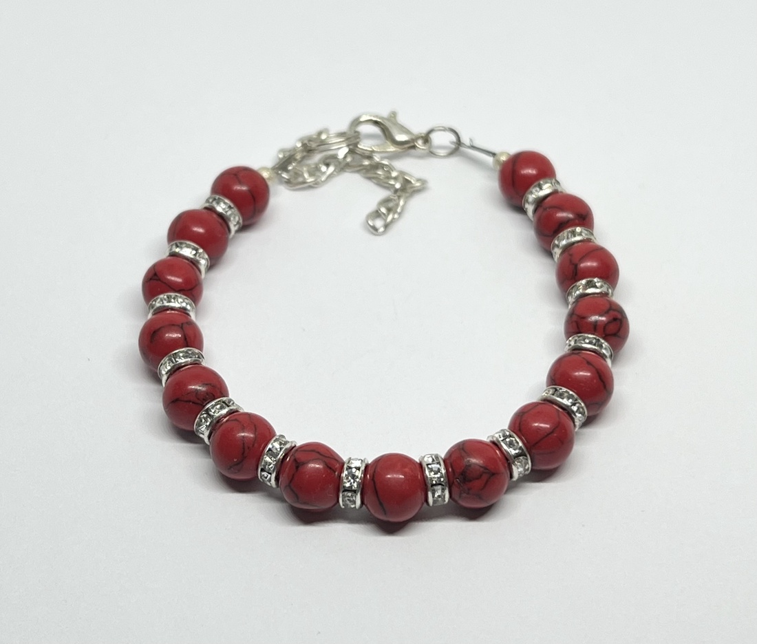 Red Passion - bijuterii - brățări - brățări din pietre semiprețioase - Artynos.ro