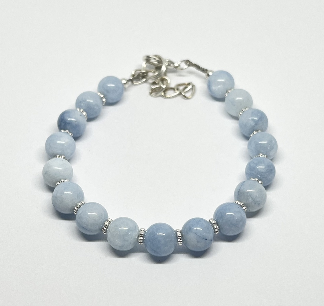 Angelic Sky - bijuterii - brățări - brățări din pietre semiprețioase - Artynos.ro