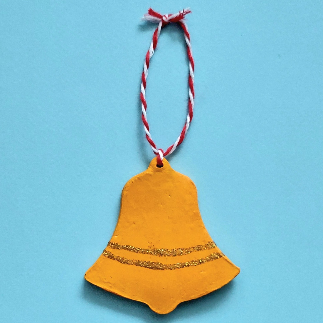 Decorațiune Handmade Brad Craciun Clopotel din lut polimeric - crăciun - decorațiuni de crăciun de casă - figurine pentru pomul de crăciun - Artynos.ro