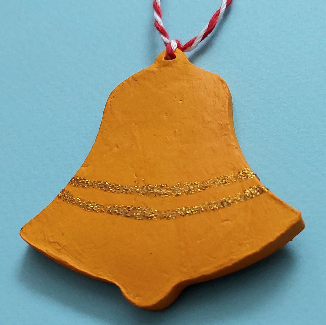 Decorațiune Handmade Brad Craciun Clopotel din lut polimeric - crăciun - decorațiuni de crăciun de casă - figurine pentru pomul de crăciun - Artynos.ro