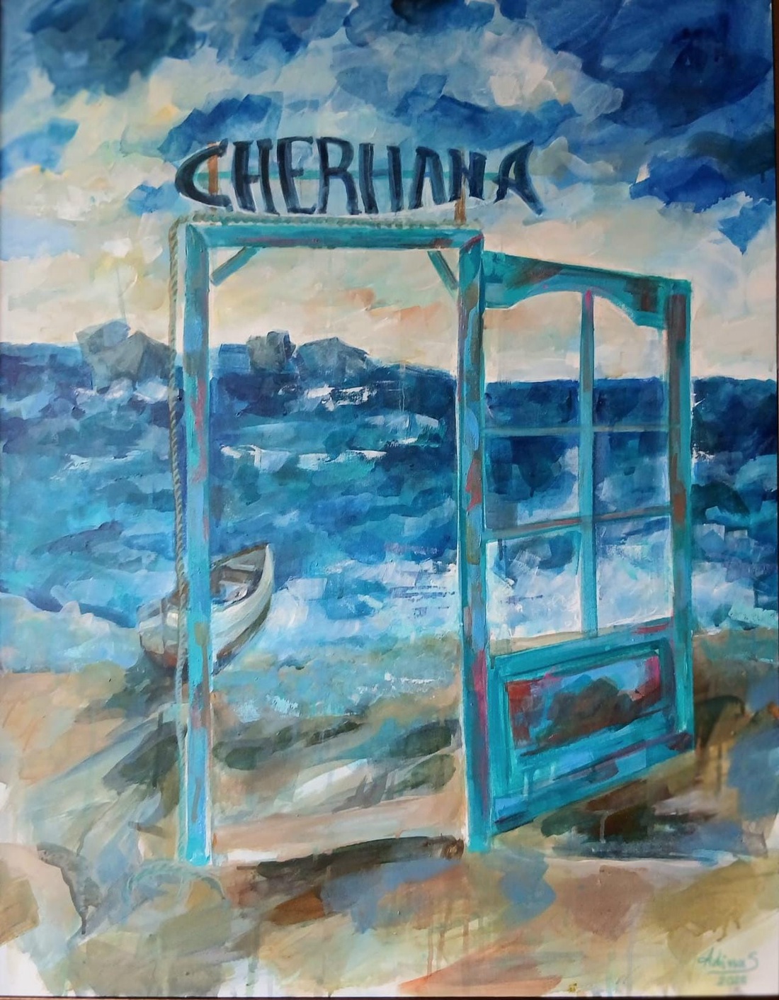Pictură Acrilică �Cherhana - arte vizuale și accesorii  - picturi - pictură acrilică - Artynos.ro