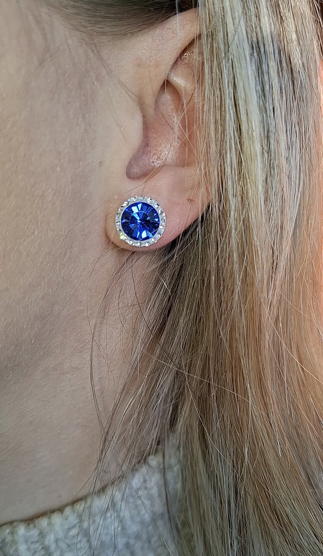 Cercei din argint cu cristale - bijuterii - cercei - cercei din argint - Artynos.ro