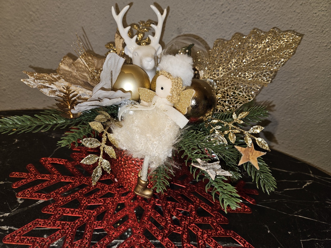 Aranjamente de Crăciun  - crăciun - decorațiuni de advent - decor pentru masa de advent - Artynos.ro