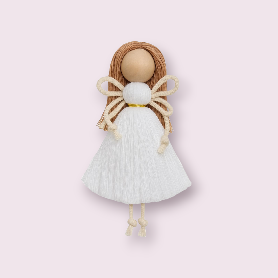Decorațiuni macramé Angels - crăciun - decorațiuni de crăciun de casă - figurine pentru pomul de crăciun - Artynos.ro