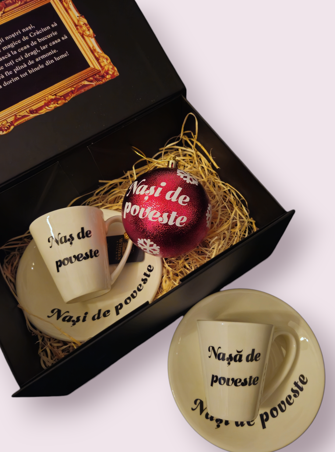 Cutie magnetică cadou Crăciun personalizată  - casă & stil de viață - accesorii pentru echipamente de bucătărie - accesorii de servire - căni - Artynos.ro