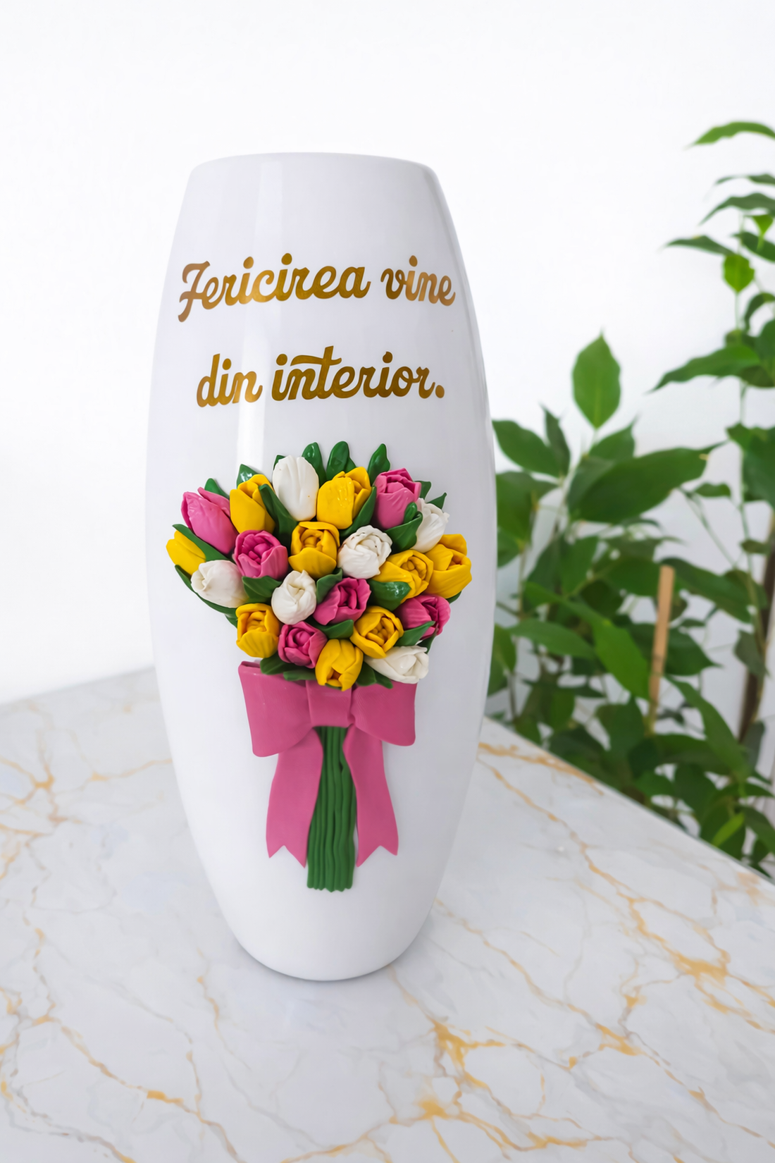 Vază pentru flori - personalizată 2 - casă & stil de viață - decorațiuni de casă - accesorii florale - vaze - Artynos.ro