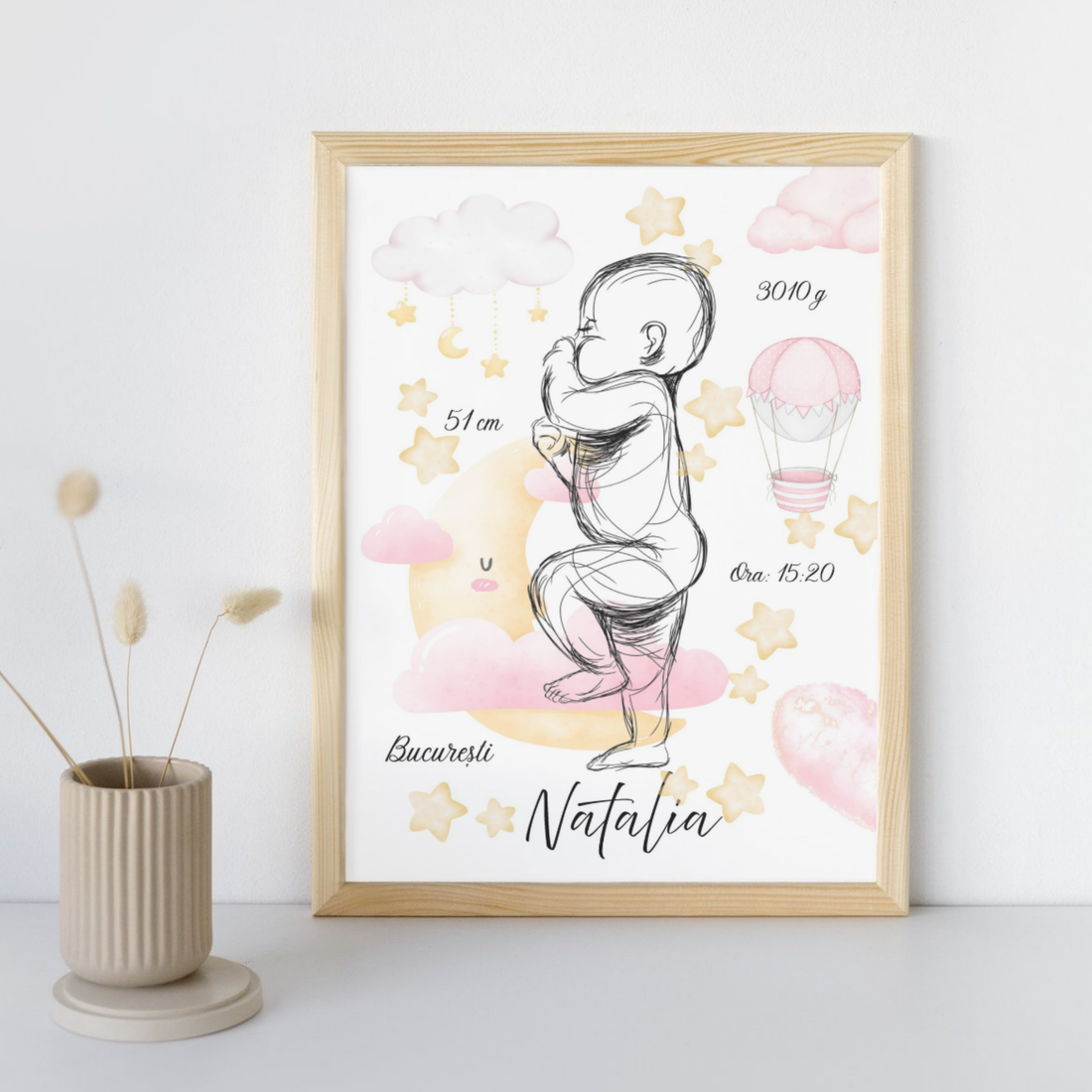 Tablou naștere bebeluș - casă & stil de viață - decorațiuni de casă - picturi murale - imagini 3d - Artynos.ro