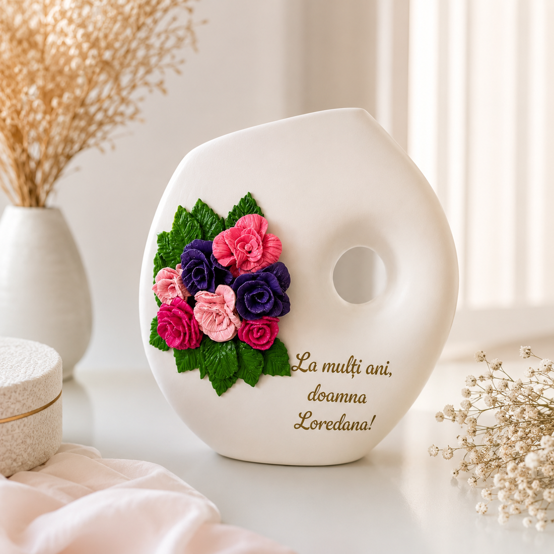 Vază pentru flori - personalizată 1 - casă & stil de viață - decorațiuni de casă - accesorii florale - vaze - Artynos.ro