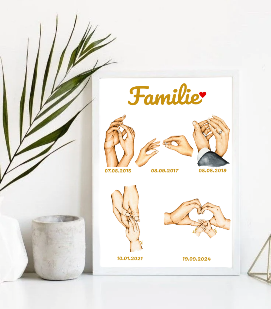 Tablou Familie - casă & stil de viață - decorațiuni de casă - picturi murale - imagini 3d - Artynos.ro