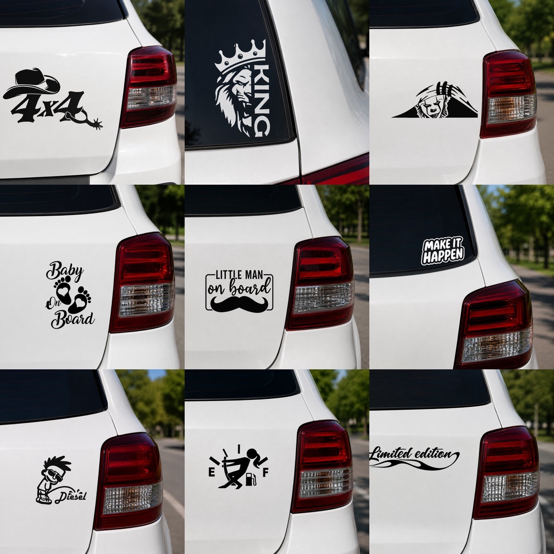 Stickere personalizate AUTO 15cm - casă & stil de viață - mașină - sticker de mașină - Artynos.ro