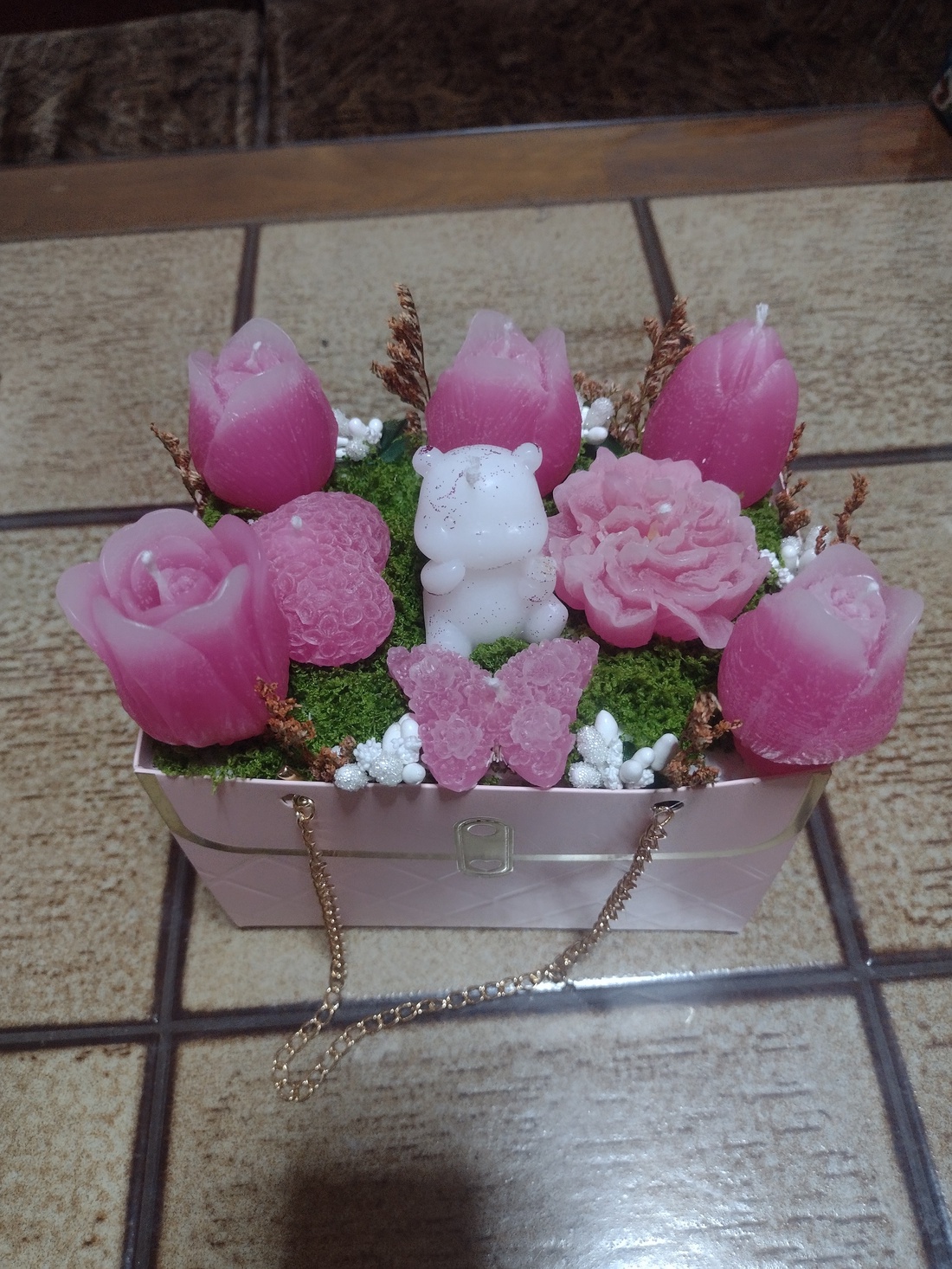 Geanta specială  - casă & stil de viață - lumânări, parfumuri, arome - felinar cu lumânare - Artynos.ro