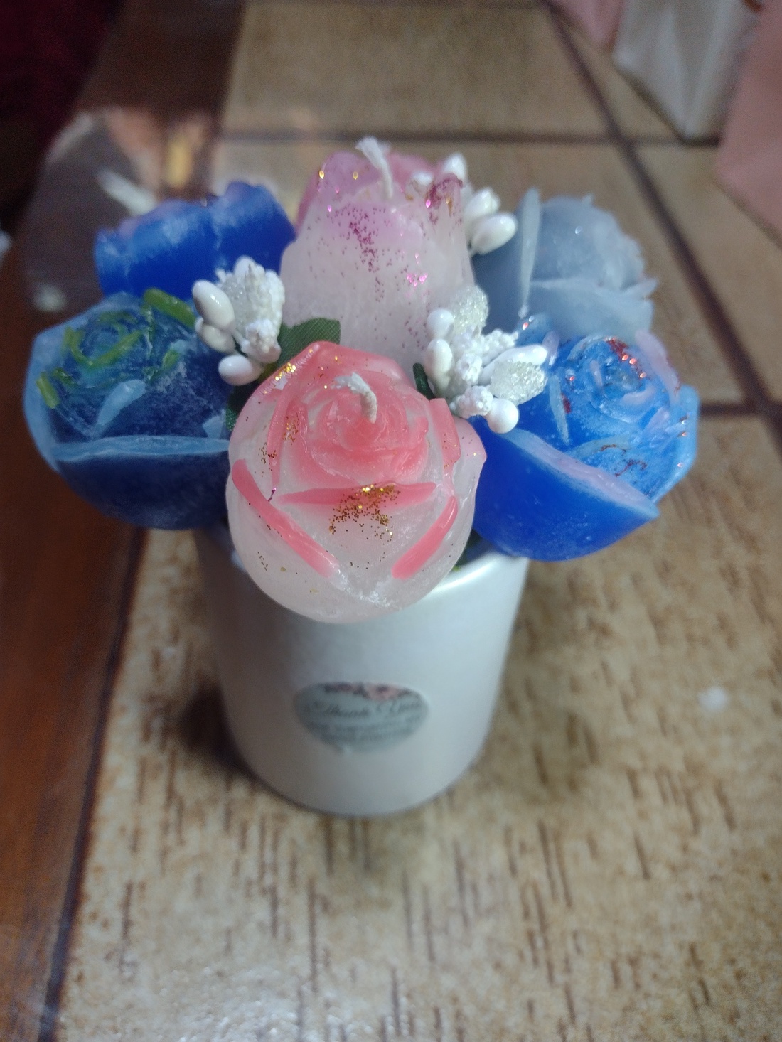 Aranjament floral  - casă & stil de viață - lumânări, parfumuri, arome - felinar cu lumânare - Artynos.ro